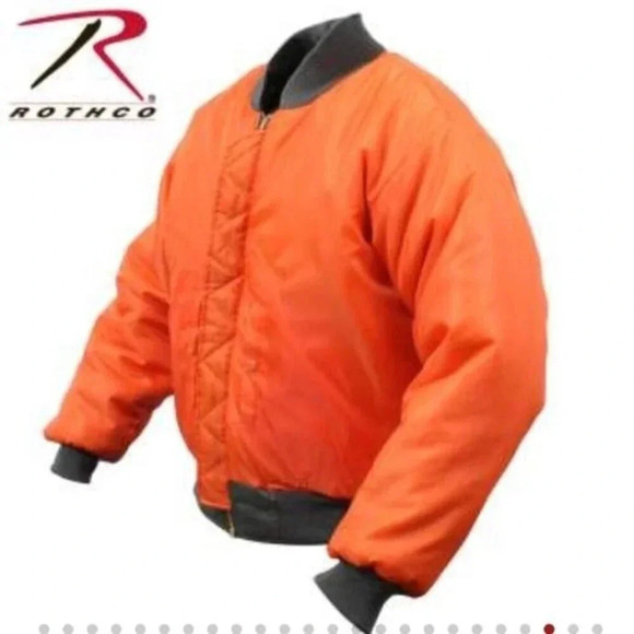 MA-1 Reversible Water repellent Bomber Jacket Embroidered OLIVIA - Picture 7 of 16